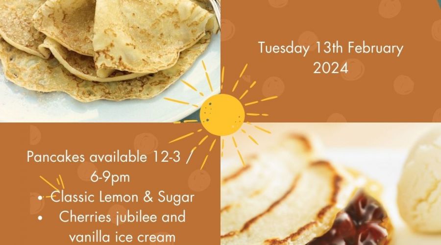 PANCAKE DAY – LIMITED TIME MENU!